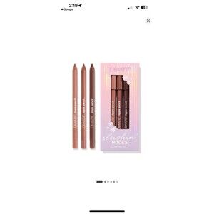 Colourpop Lippie Pencil Trio Sleighin' Nudes
